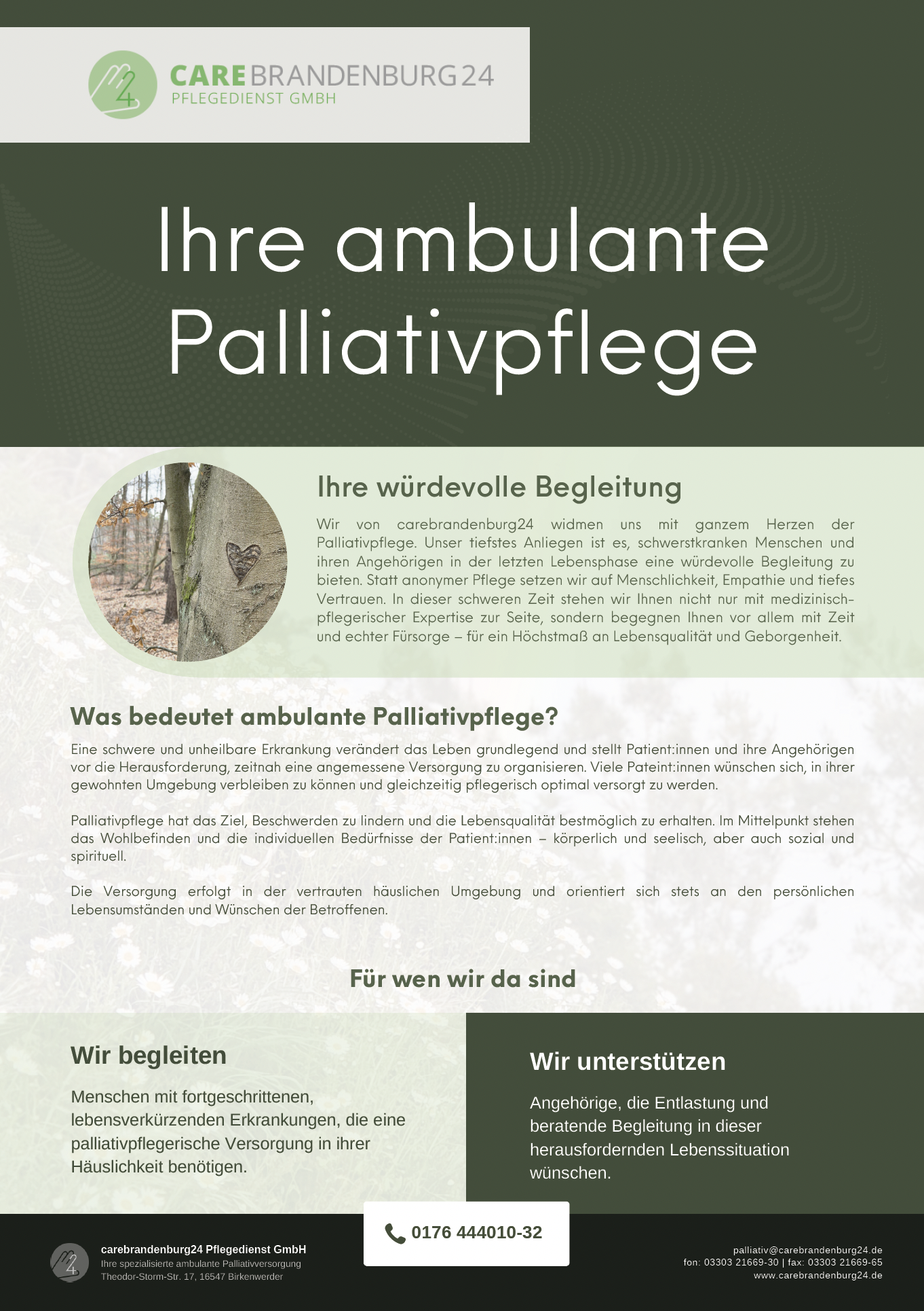 Download Flyer "Spezialisierte Dialyse- & Intensivpflege"